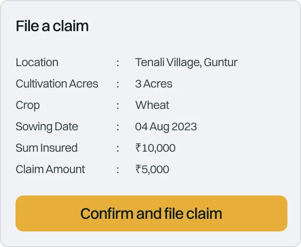 claim,Crop Insurance, Agriculture insurance,