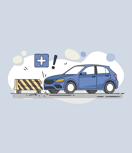 Illustration showing Kshema compulsory personal accident policy related to insurance coverage